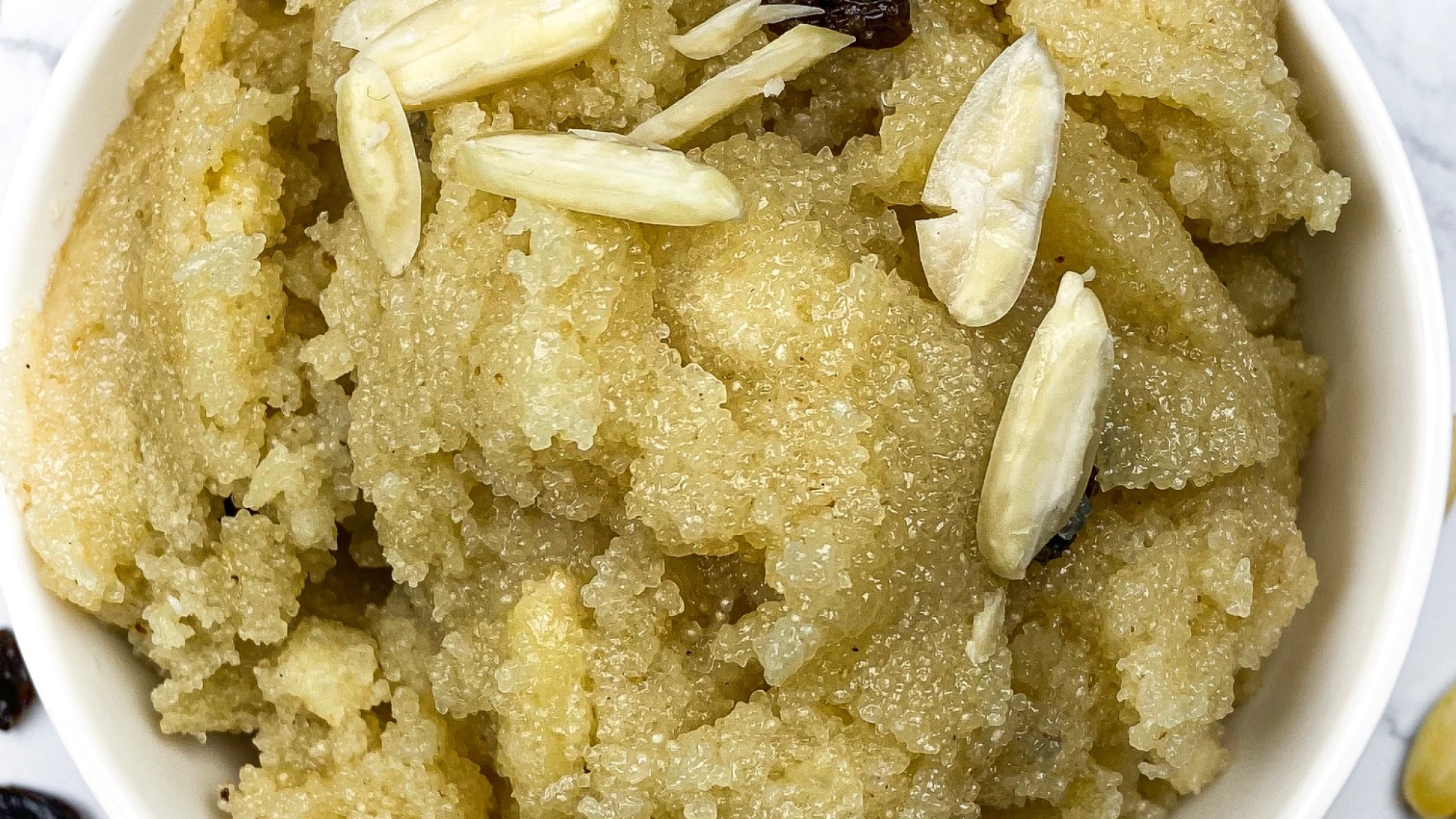 4. Sweet Semolina Pudding (Sooji Halwa)